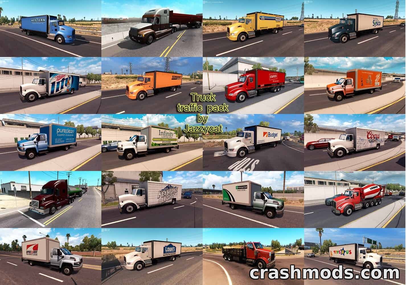 Truck Traffic Pack – 50 New AI Trucks – screenshot 3