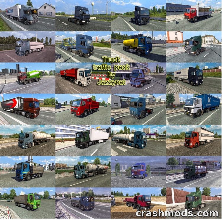 Truck Traffic Pack – Over 140 AI Trucks and BDF Combos – screenshot 2