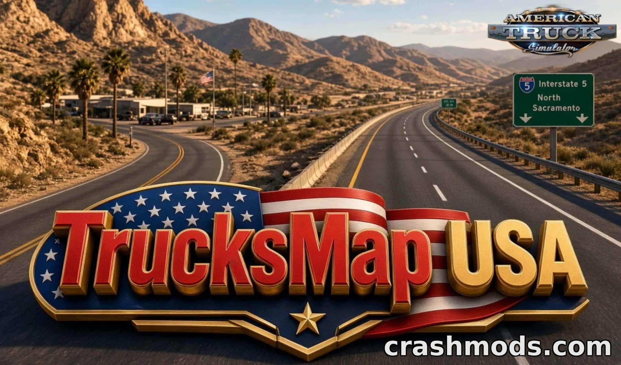 TrucksMap USA – Expanded Roads & Rest Areas – screenshot 1