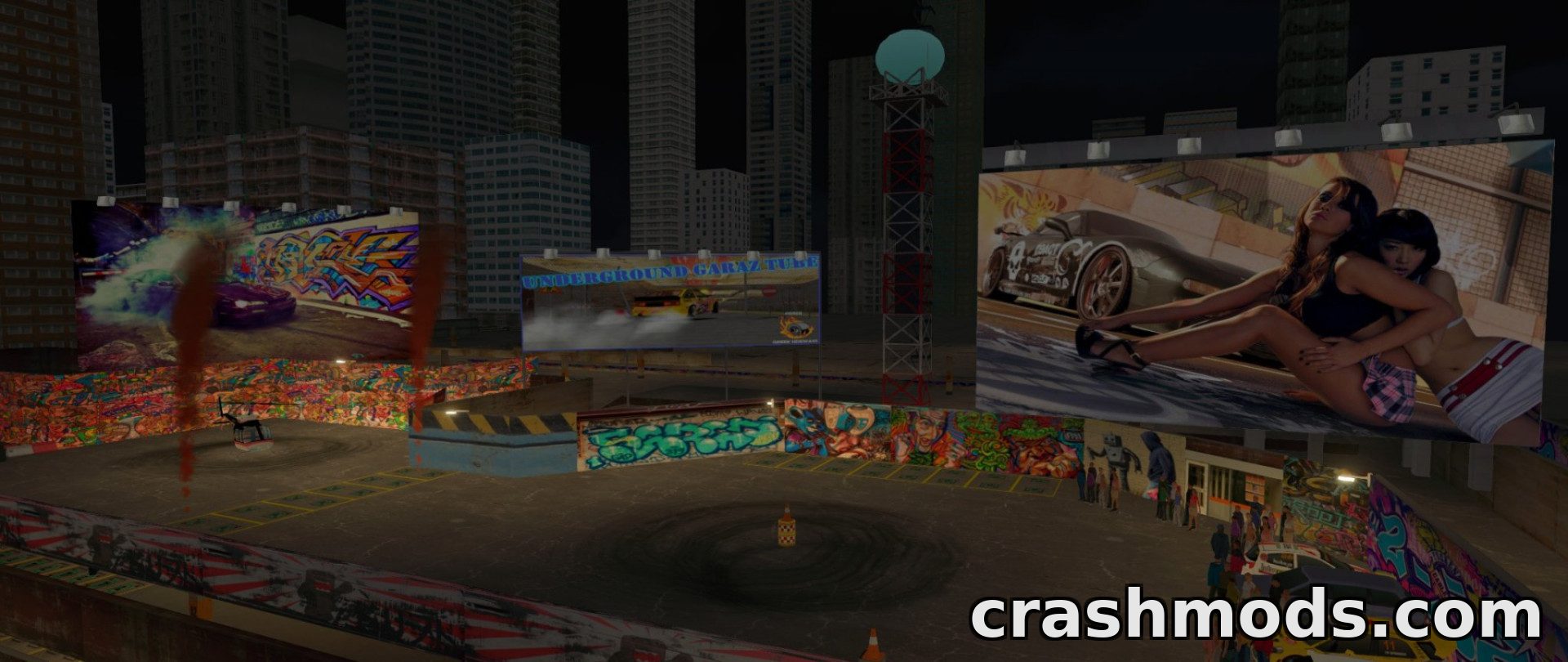 Underground Garaz Tube – Tokyo Drift Garage Map – screenshot 3