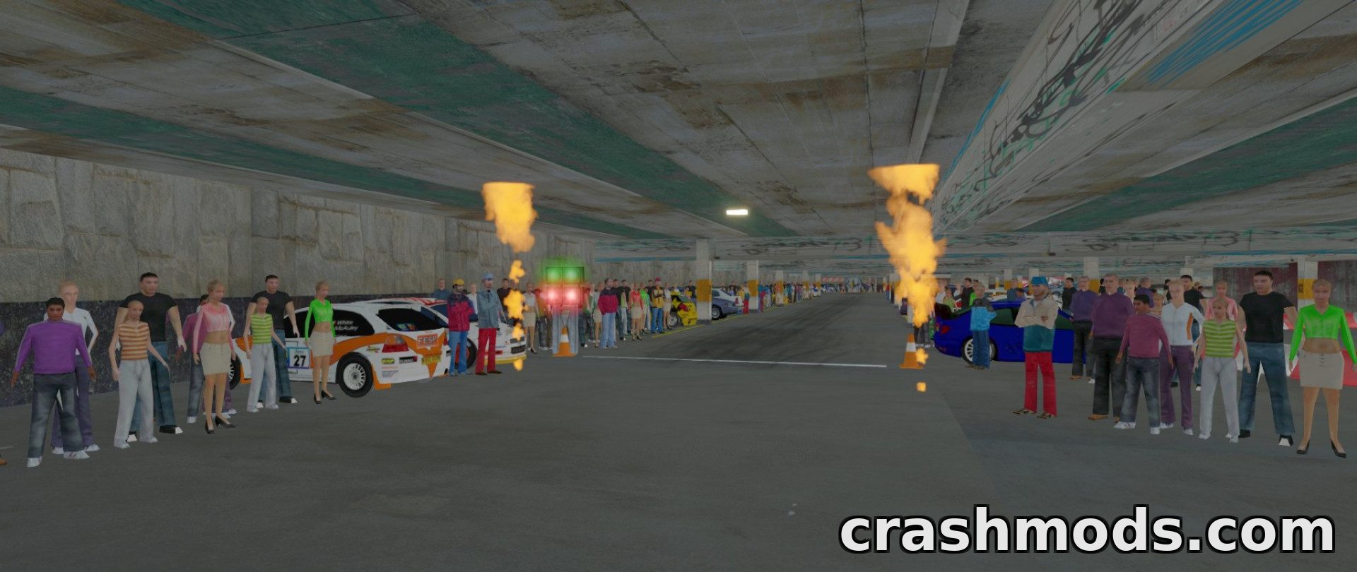 Underground Garaz Tube – Tokyo Drift Garage Map – screenshot 4