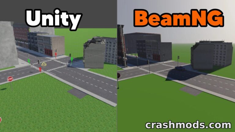 Unity Level Exporter – Turn Unity Scenes Into Drivable Maps BeamNG.drive mod screenshot