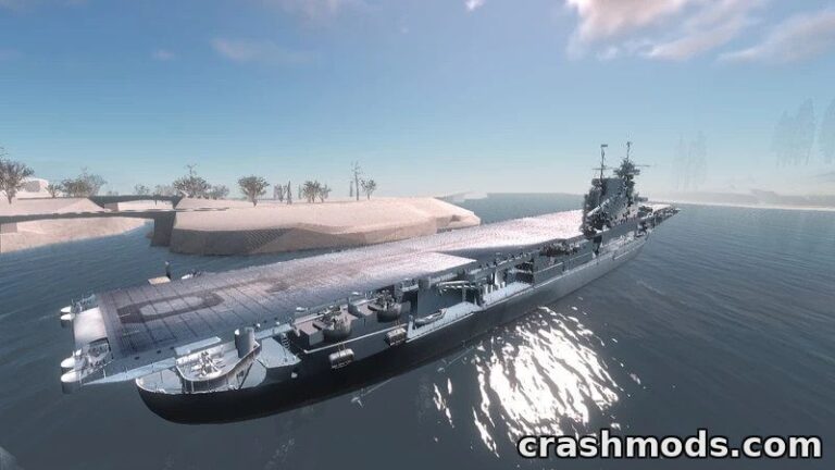 USS Enterprise Aircraft Carrier – Detailed Ship Model GTA San Andreas mod screenshot