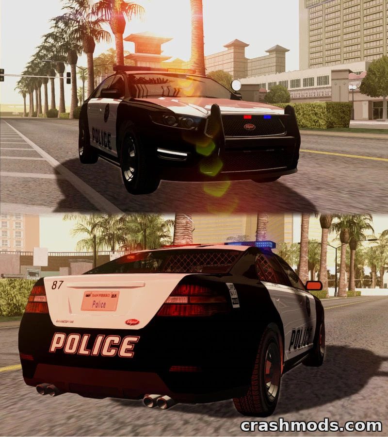Vapid Police Interceptor – SFPD and LVPD Patrol Car – screenshot 3