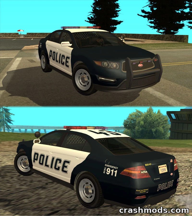 Vapid Police Interceptor – SFPD and LVPD Patrol Car – screenshot 4
