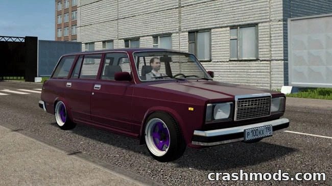 VAZ 2104 Drift – Welded Diff and Priora 16-Valve Engine City Car Driving mod screenshot
