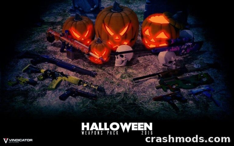 Vindi’s Halloween Weapons Pack – Ten HQ Guns GTA San Andreas mod screenshot