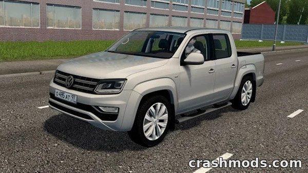 Volkswagen Amarok 3.0 TD – Mid-Size Pickup with 15 Extras City Car Driving mod screenshot