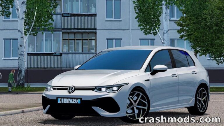 Volkswagen Golf 1.4 TSI 2021 – Customizable Compact Car Experience City Car Driving mod screenshot