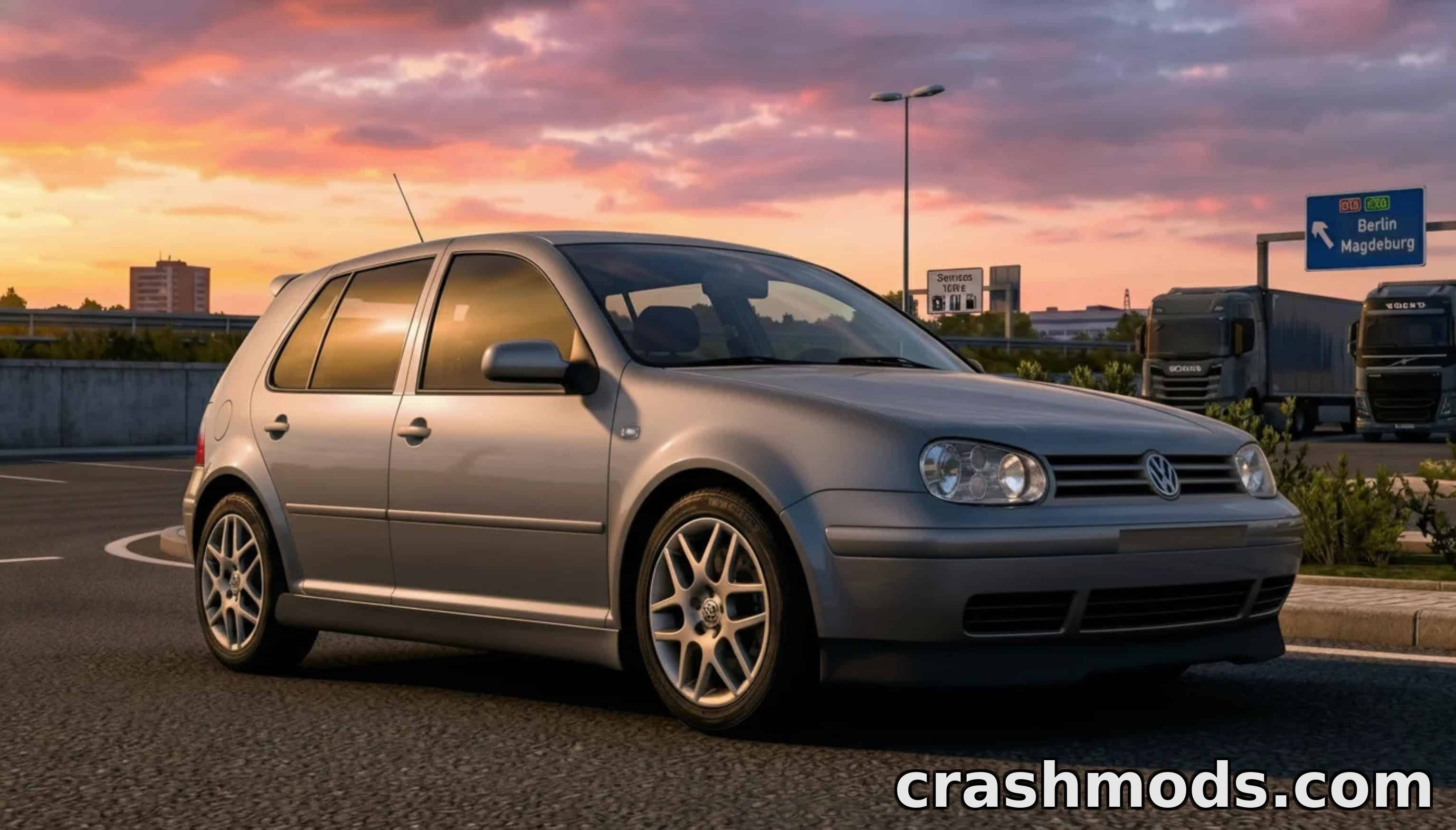 Volkswagen Golf 4 1.9 TDI – Rebuilt Car with Improved Physics – screenshot 2