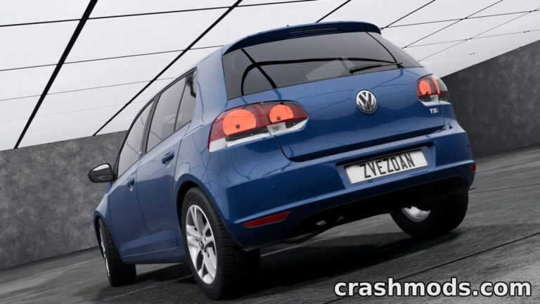 Volkswagen Golf 6 – Hatchback with 100 Configurations BeamNG.drive mod screenshot