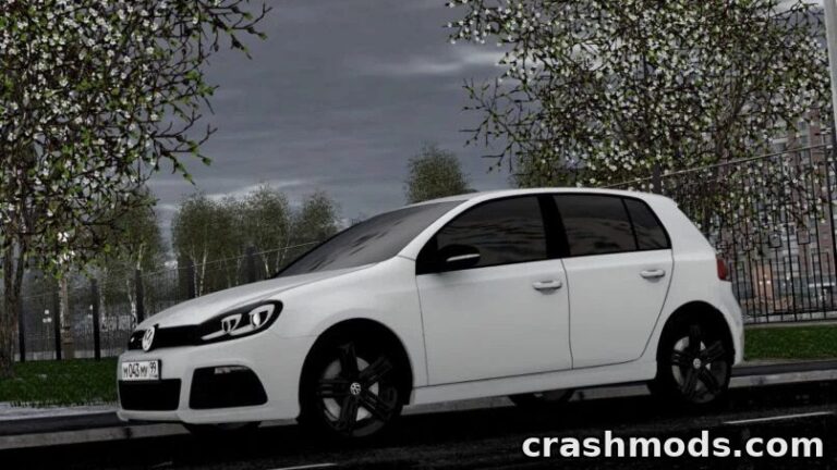 Volkswagen Golf 6R 2010 – Realistic Customization Add-on City Car Driving mod screenshot