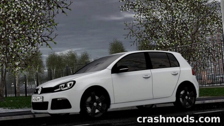 Volkswagen Golf 6R – Compact Performance Hatchback City Car Driving mod screenshot