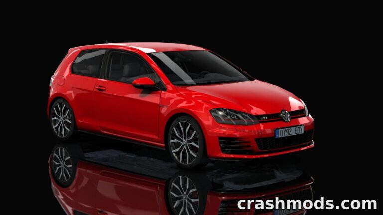 Volkswagen Golf GTI MK7 – Realistic Hot Hatchback Experience Assetto Corsa mod screenshot