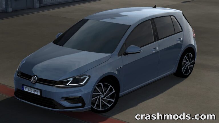 Volkswagen Golf MK7.5 – GTI and TSI Hatchback American Truck Simulator mod screenshot