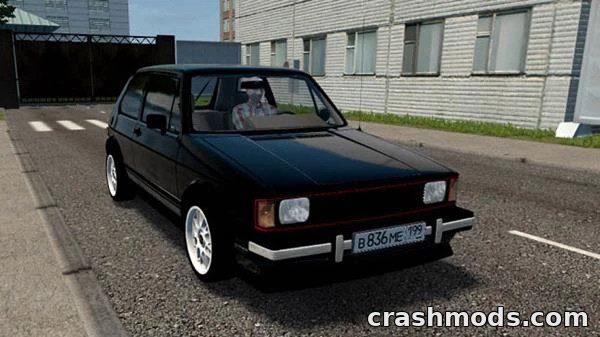 Volkswagen Golf Mk1 Classic Hatchback City Car Driving mod screenshot