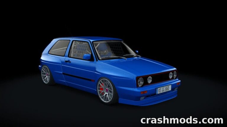 Volkswagen Golf Mk2 GTI Rallye Turbo Quattro – Retro Hot Hatch Assetto Corsa mod screenshot