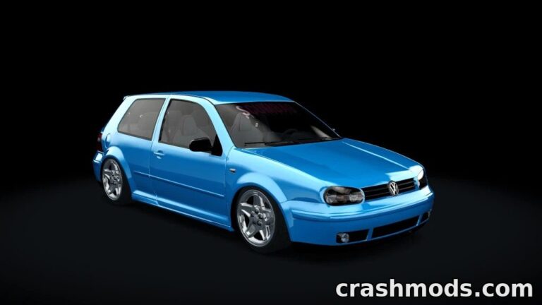 Volkswagen Golf MK4 TDI – Realistic Hatchback Simulation Assetto Corsa mod screenshot