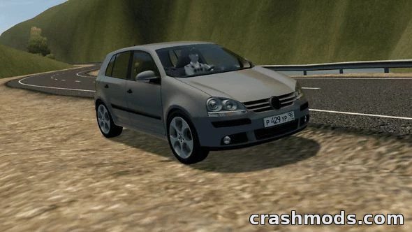 Volkswagen Golf Mk5 1.6 – 102 hp Car with Robotic Gearbox City Car Driving mod screenshot
