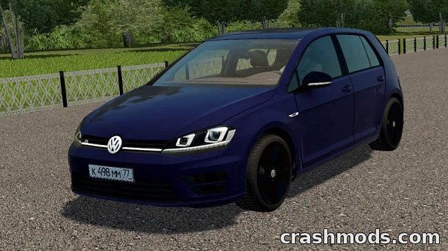 Volkswagen Golf R 2014 Hot Hatch City Car Driving mod screenshot