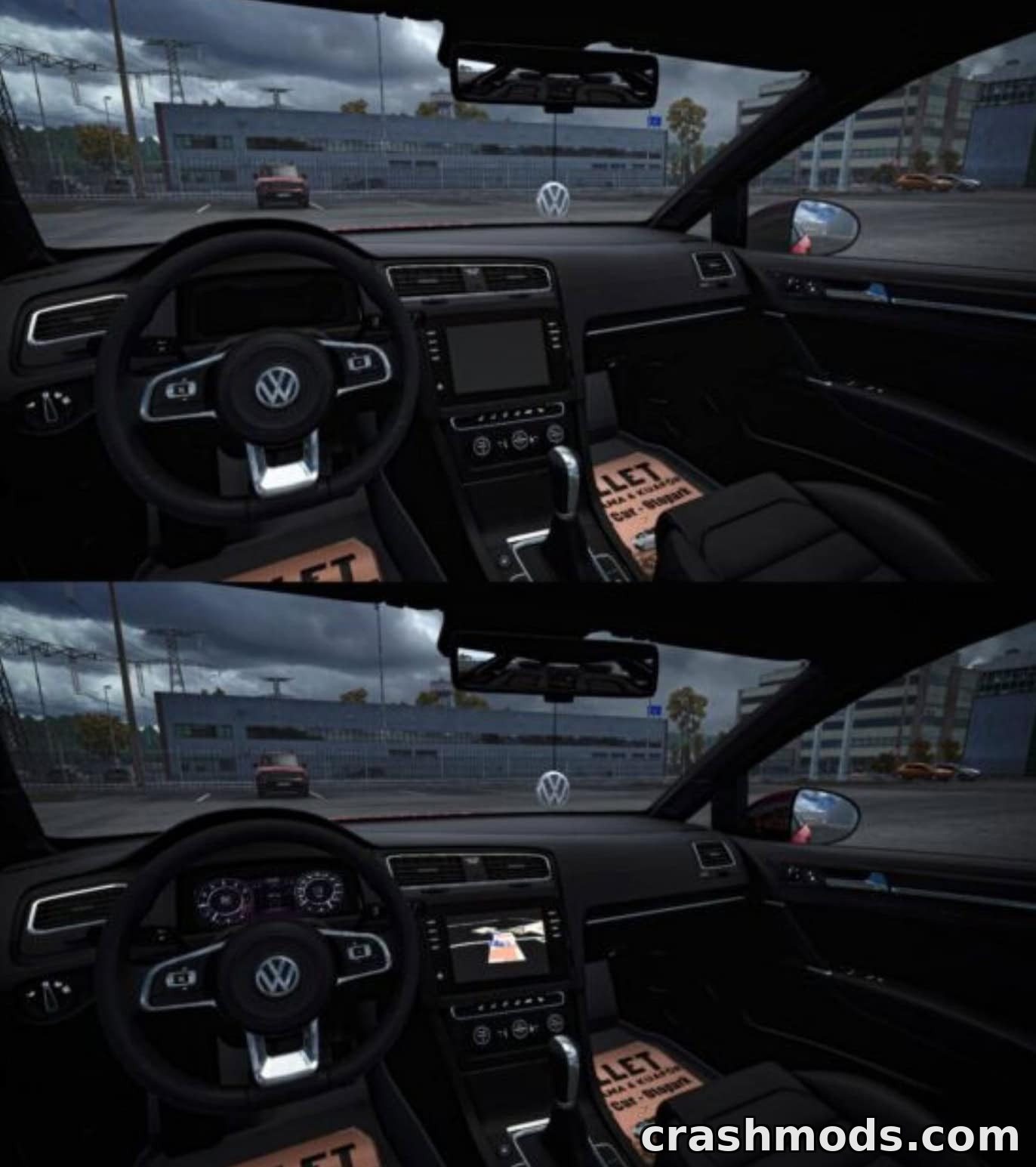 Volkswagen Golf R Line 7.5 2018 – Traffic Car Add-on – screenshot 3