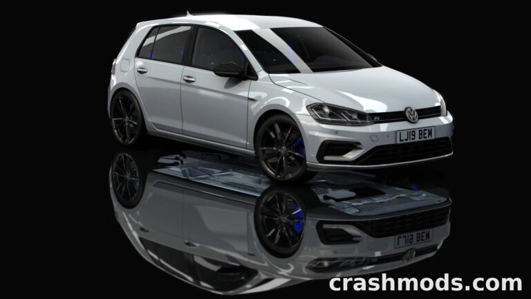 Volkswagen Golf R MK7.5 – 306 hp Hot Hatch with Dual-Clutch Assetto Corsa mod screenshot