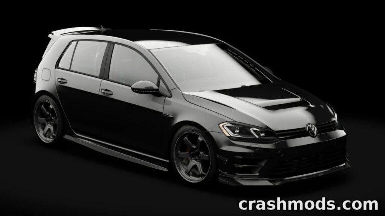 Volkswagen Golf R MK7.5 – Precise Performance Street Car Assetto Corsa mod screenshot