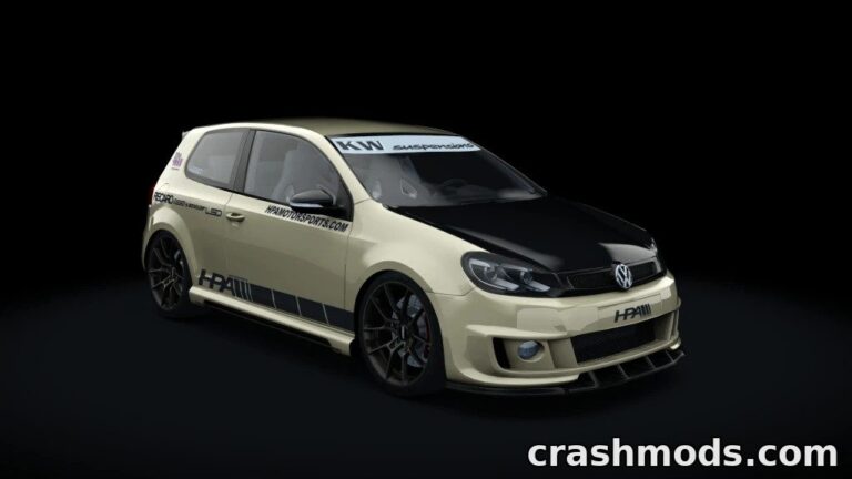 Volkswagen HPA FT742 Twin Turbo Golf R – 742 hp AWD Hot Hatch Assetto Corsa mod screenshot