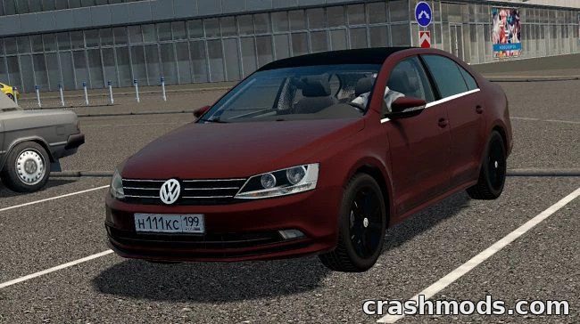 Volkswagen Jetta 1.4 TSI 2015 – Compact Sedan with Extras City Car Driving mod screenshot