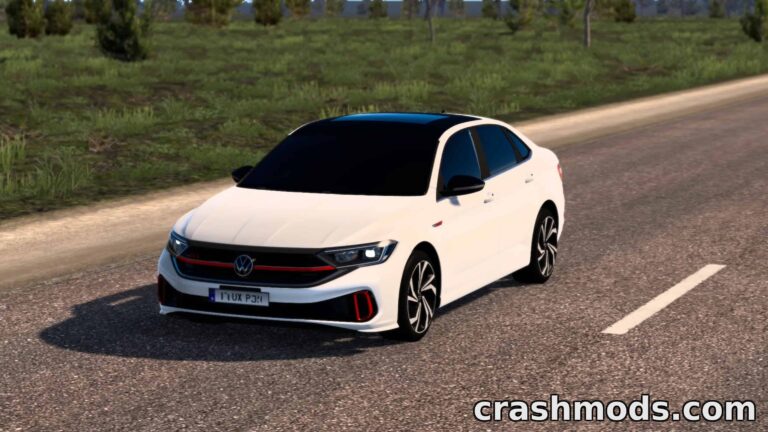 Volkswagen Jetta GLI 2021 – Sporty Turbo Sedan American Truck Simulator mod screenshot
