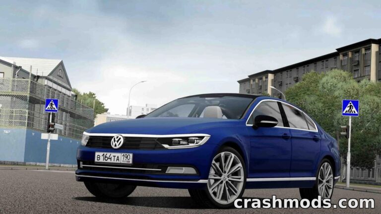 Volkswagen Passat B8 Sedan 2015 – DSG Sedan with 29 Extras City Car Driving mod screenshot