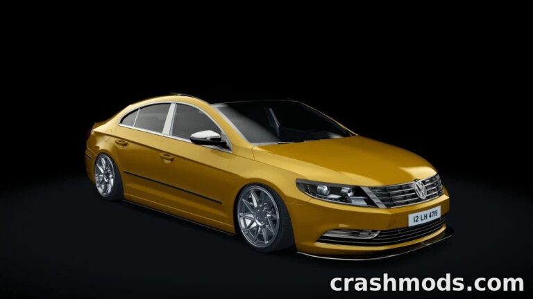 Volkswagen Passat CC Stock – Four-Door Coupe in Factory Trim Assetto Corsa mod screenshot