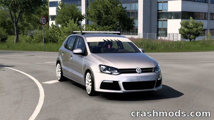 Volkswagen Polo TDI – Compact Car With Many Parts Euro Truck Simulator 2 mod screenshot