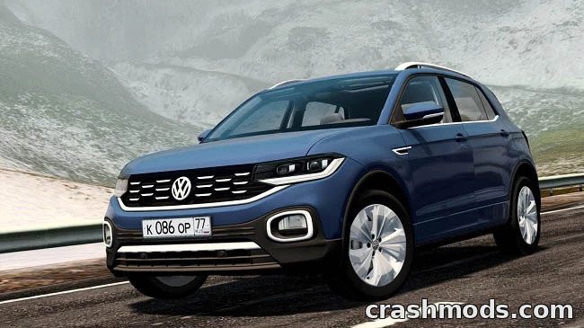 Volkswagen T-Cross 2019 – Brazilian-Spec Compact SUV with Extras City Car Driving mod screenshot