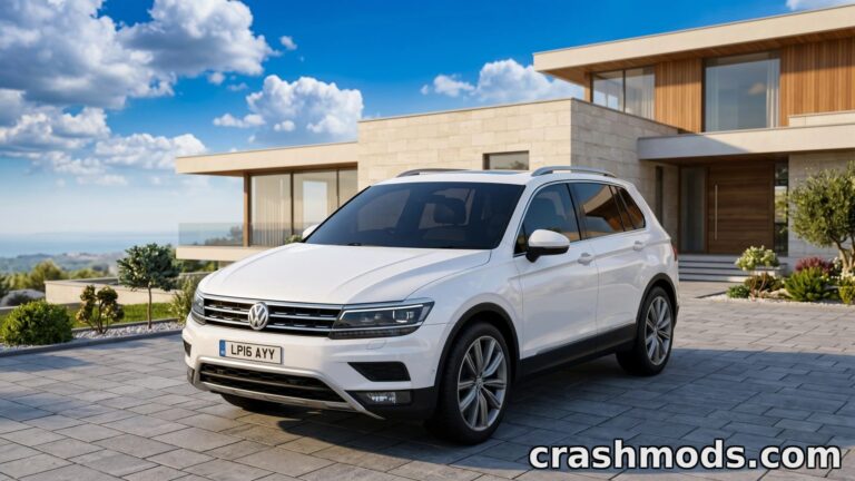 Volkswagen Tiguan 2020 – Realistic Driving Experience Euro Truck Simulator 2 mod screenshot