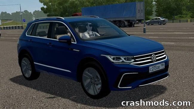 Volkswagen Tiguan R-Line – 220 hp All-Wheel-Drive Car City Car Driving mod screenshot