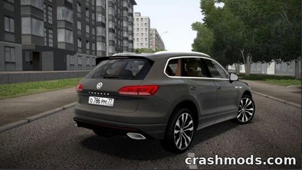 Volkswagen Touareg 2019 TDI R-Line – Crossover with 11 Extras City Car Driving mod screenshot