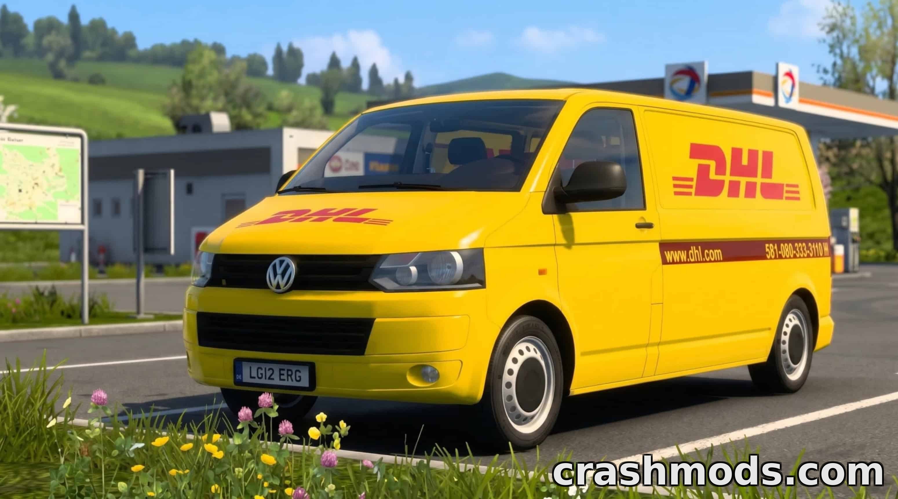 Volkswagen Transporter T5 – Detailed Van with TDI Engine – screenshot 2