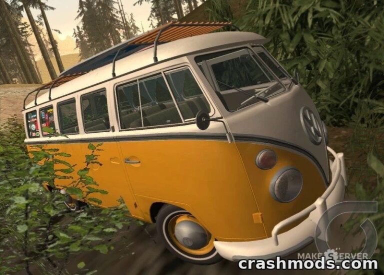 Volkswagen Transporter T1 Deluxe Bus – Classic Microbus GTA San Andreas mod screenshot