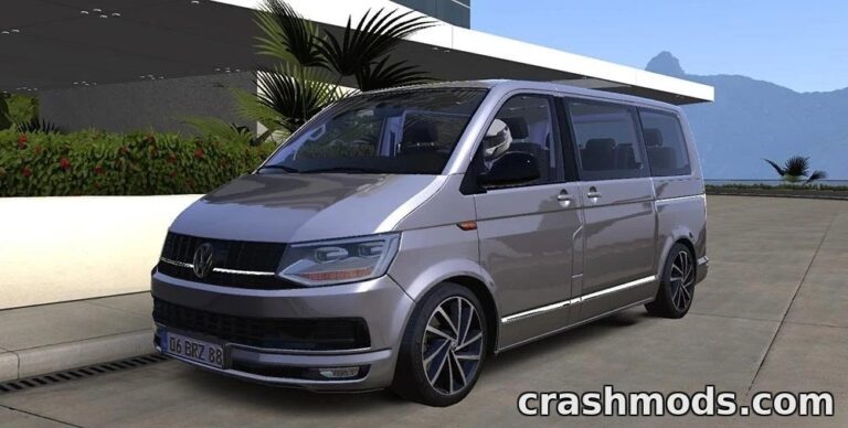 Volkswagen Transporter T6 – Detailed Minivan With 310 hp Assetto Corsa mod screenshot