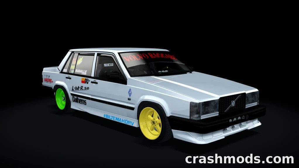 Volvo 740 Street 1984 – Boxy Classic with Rear-Wheel Drive
