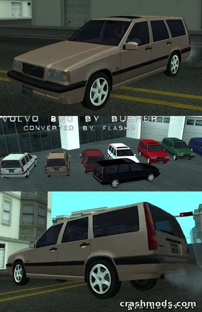 Volvo 850 GLT – Classic Swedish Car With Custom Handling GTA San Andreas mod screenshot