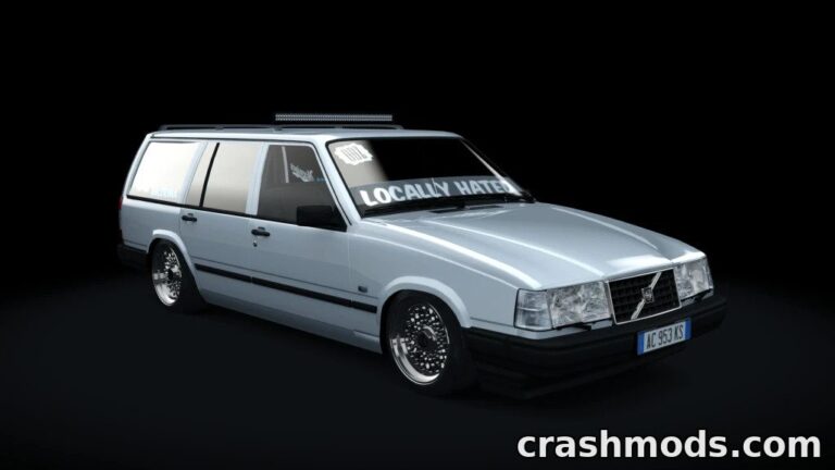 Volvo 940 Turbo Wagon – Classic 1990s Station Wagon Assetto Corsa mod screenshot