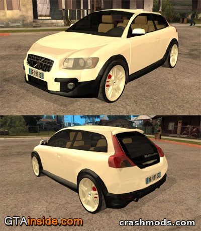 Volvo C30 T5 2008 – Compact Swedish Hatch GTA San Andreas mod screenshot