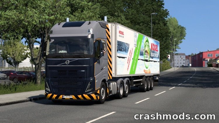 Volvo FH4 – Truck Updated for Tuning and Cabin Accessory DLCs Euro Truck Simulator 2 mod screenshot