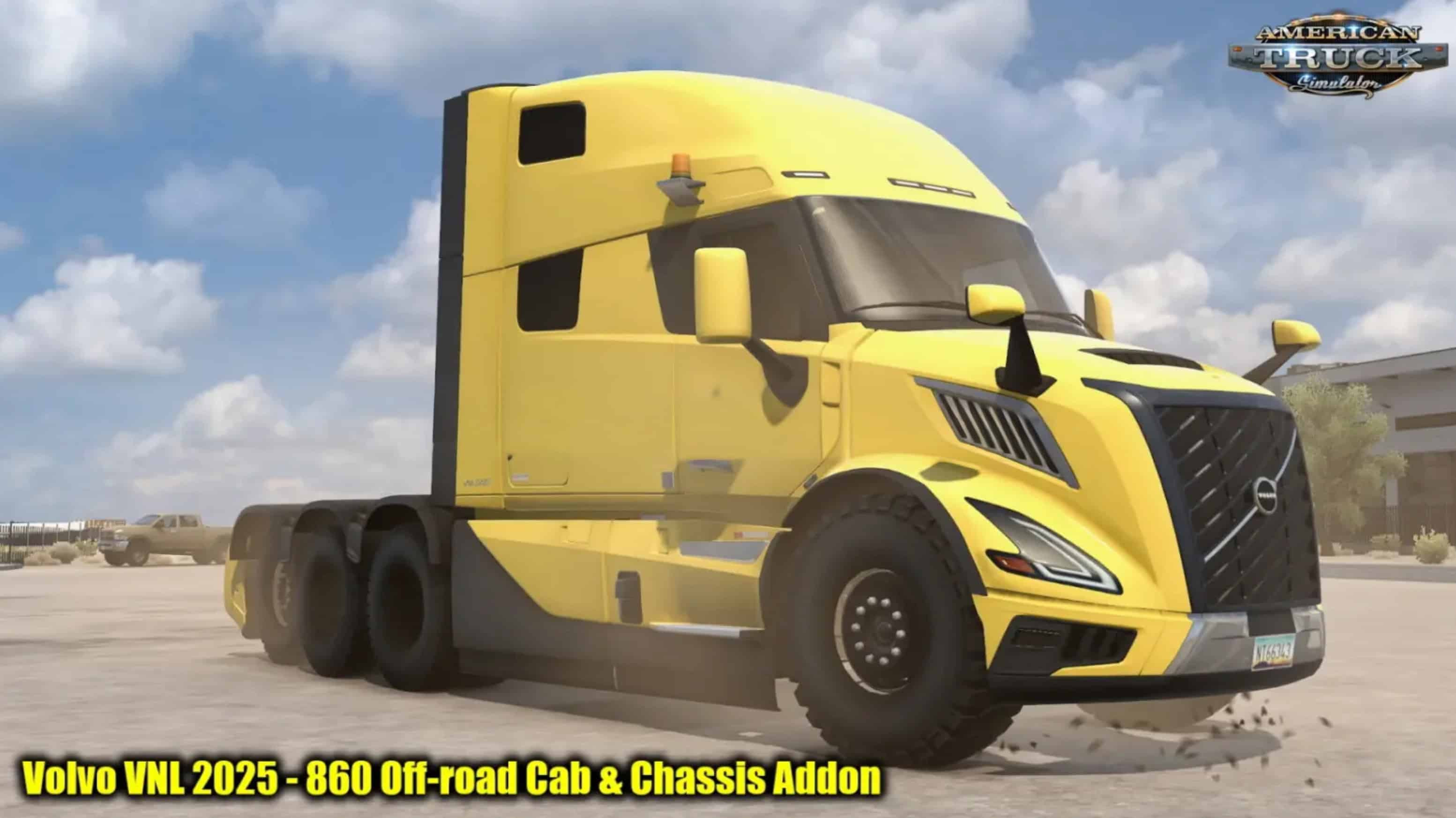 Volvo VNL 2025 860 – Off-Road Cab & Chassis Addon – screenshot 3