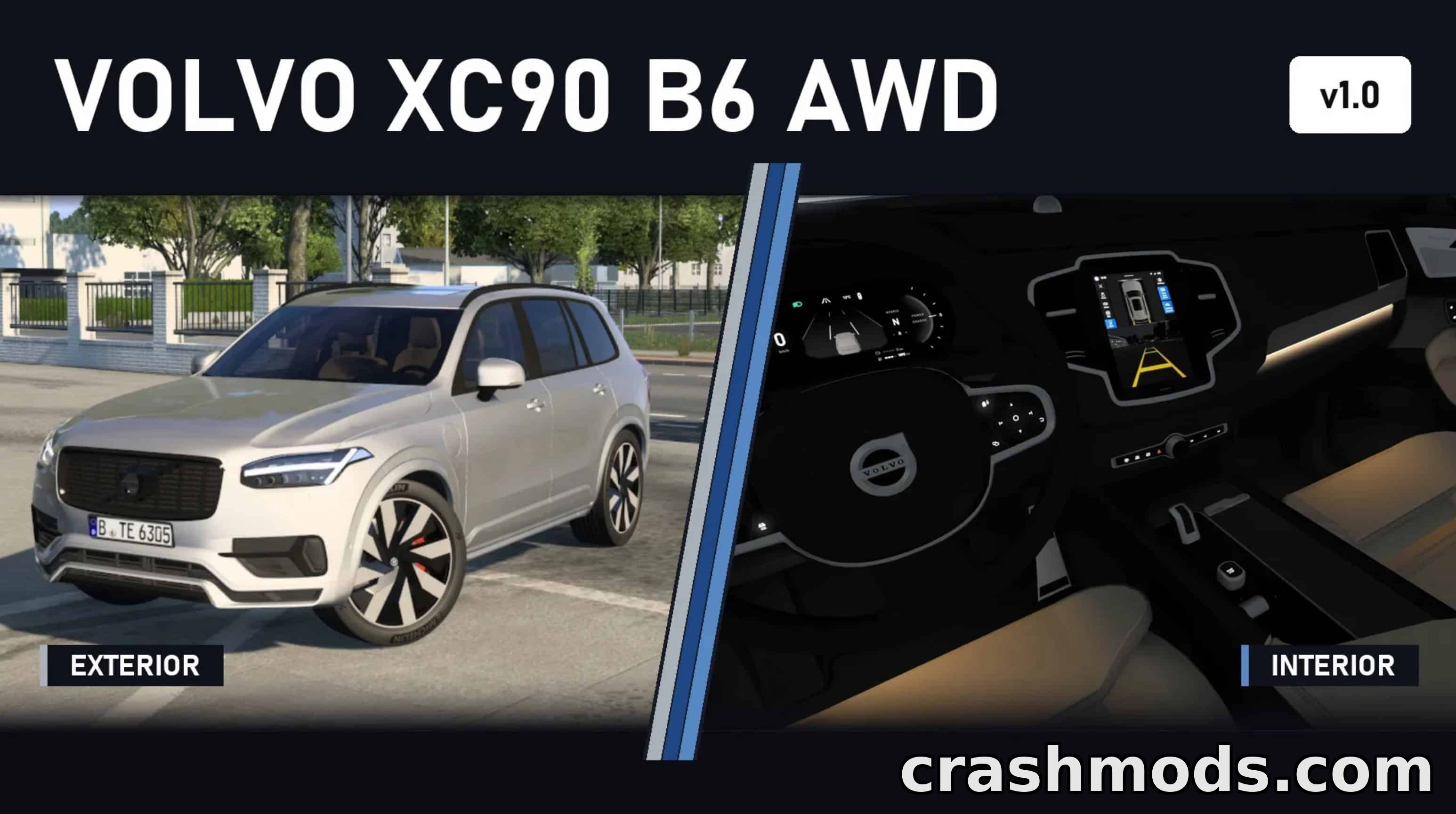 Volvo XC90 B6 AWD – Luxury SUV Add-on – screenshot 2