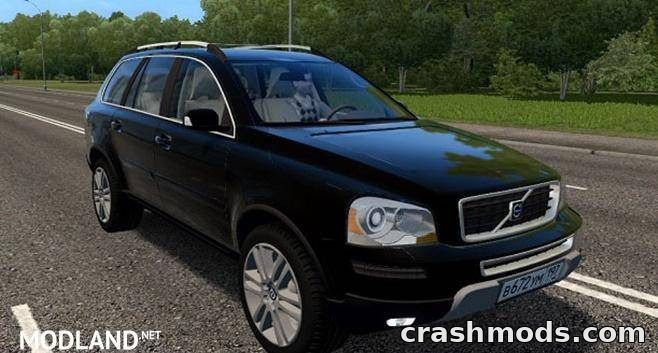 Volvo XC90 – Swedish SUV with Six Extras City Car Driving mod screenshot