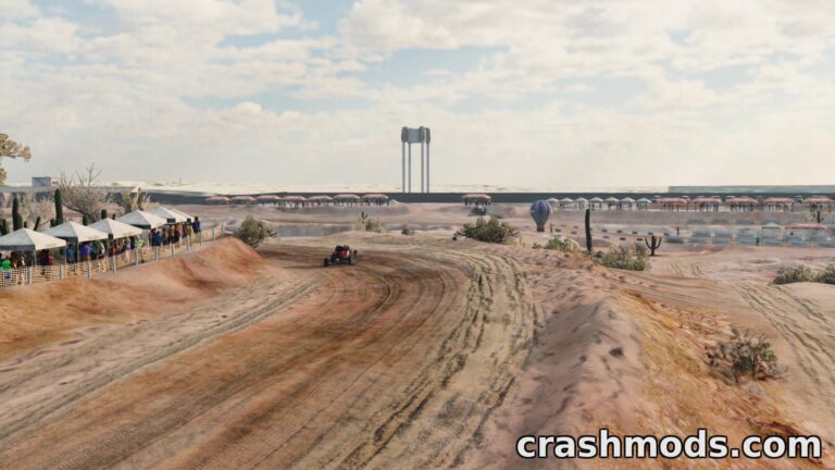 Vracer Baja Sur – Mexican Photogrammetry Race Track Map BeamNG.drive mod screenshot