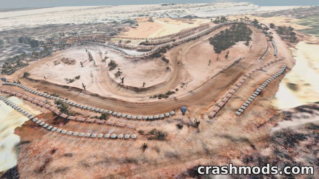 Vracer Baja Sur – Realistic Baja California Sur Racetracks Map BeamNG.drive mod screenshot